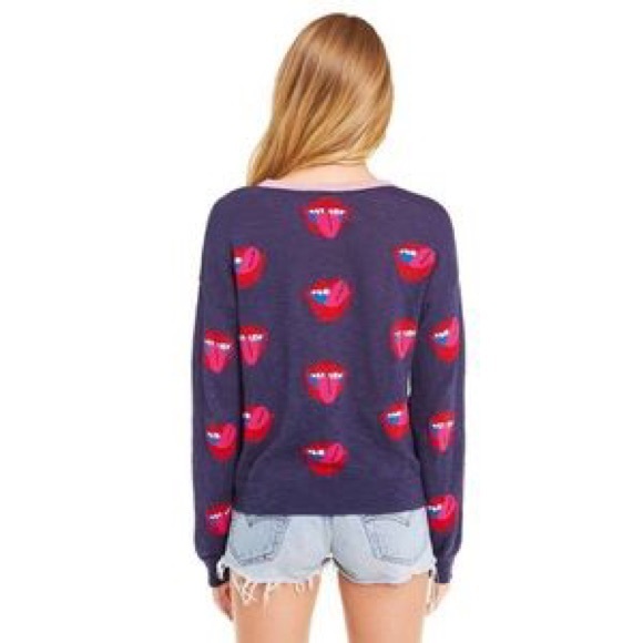 Wildfox Lippy Laura Sweater - Picture 2 of 7